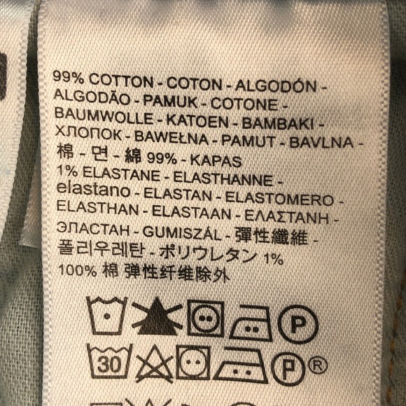 Levis 513 Mens 32x32 Blue Medium Wash Stretch Slim Straight Jeans - Picture 7 of 16